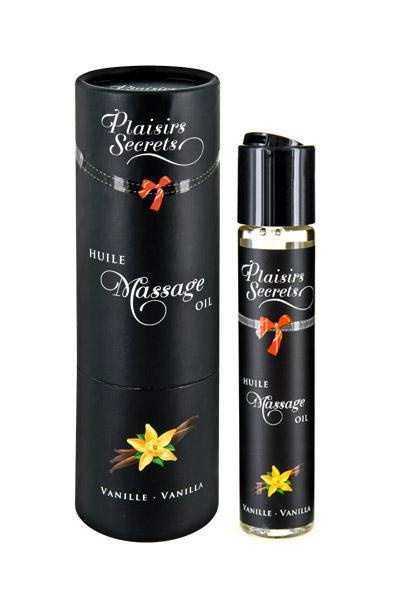 Plaisir Secret HUILE DE MASSAGE GOURMANDE GOUT VANILLA с ароматом Ваниль 59 мл #1