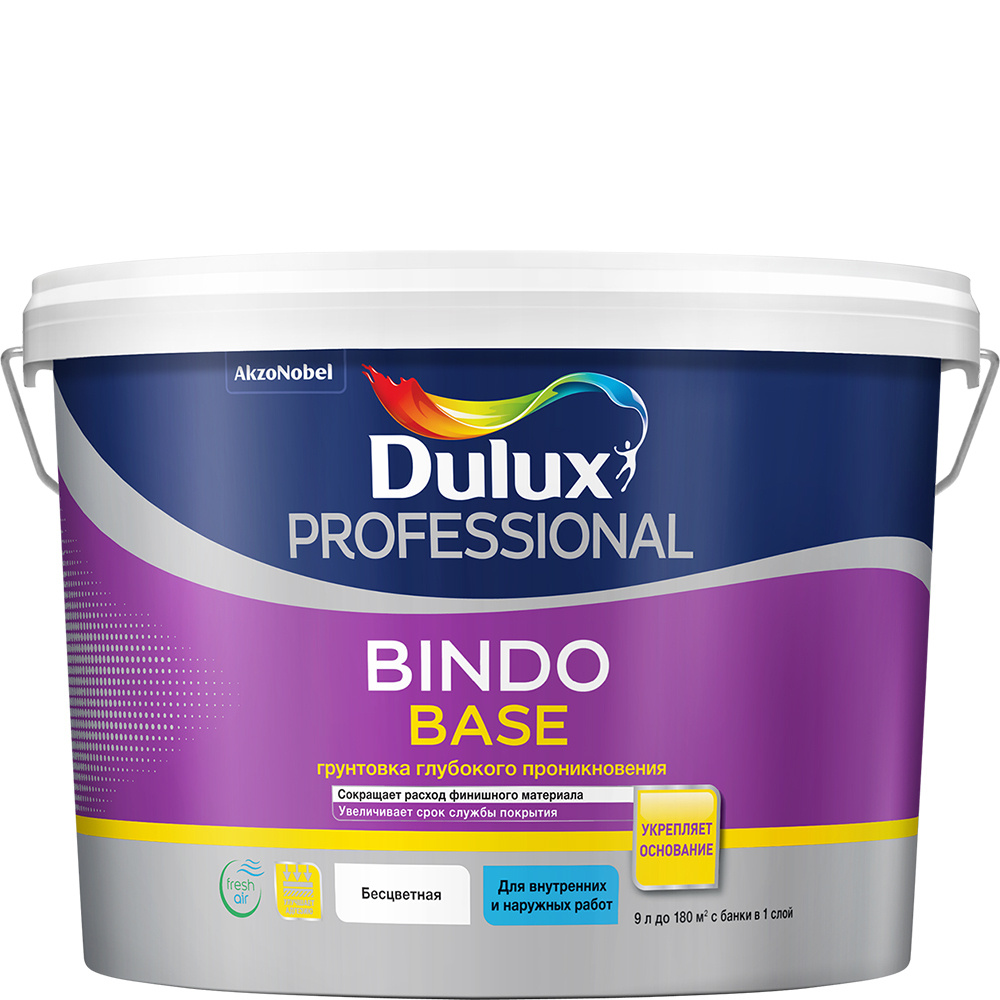 Грунт универсальный водно-дисперсионный Dulux Professional Bindo Base 9 л  #1