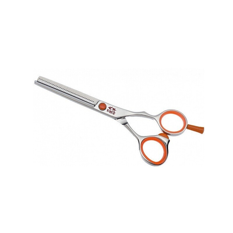 Ножницы парикмахерские профессиональные для стрижки, филировочныеTAYO ORANGE TQ54055S 5,5 дюймов, 40 #1
