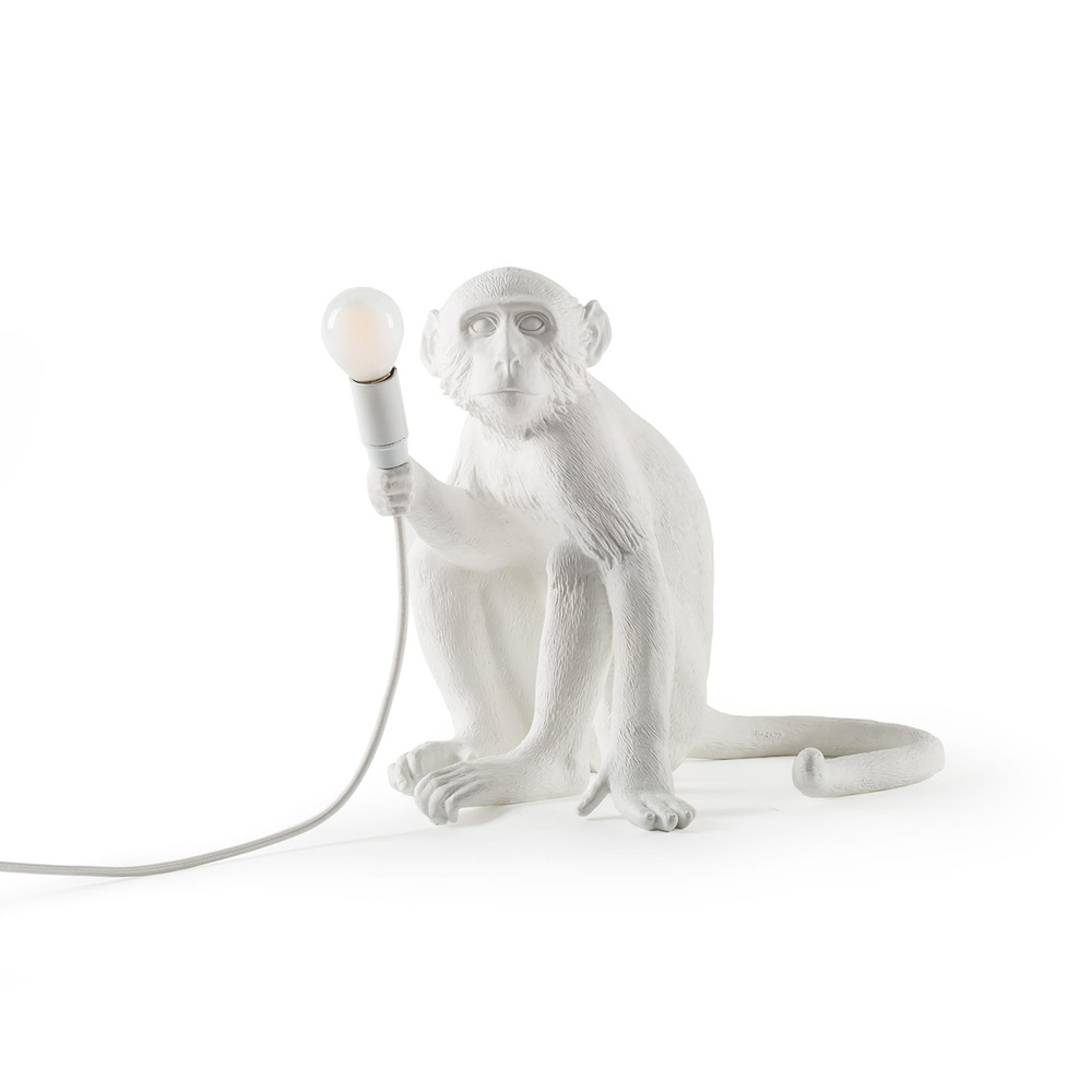 Настольная лампа Seletti Monkey Lamp Sitting #1