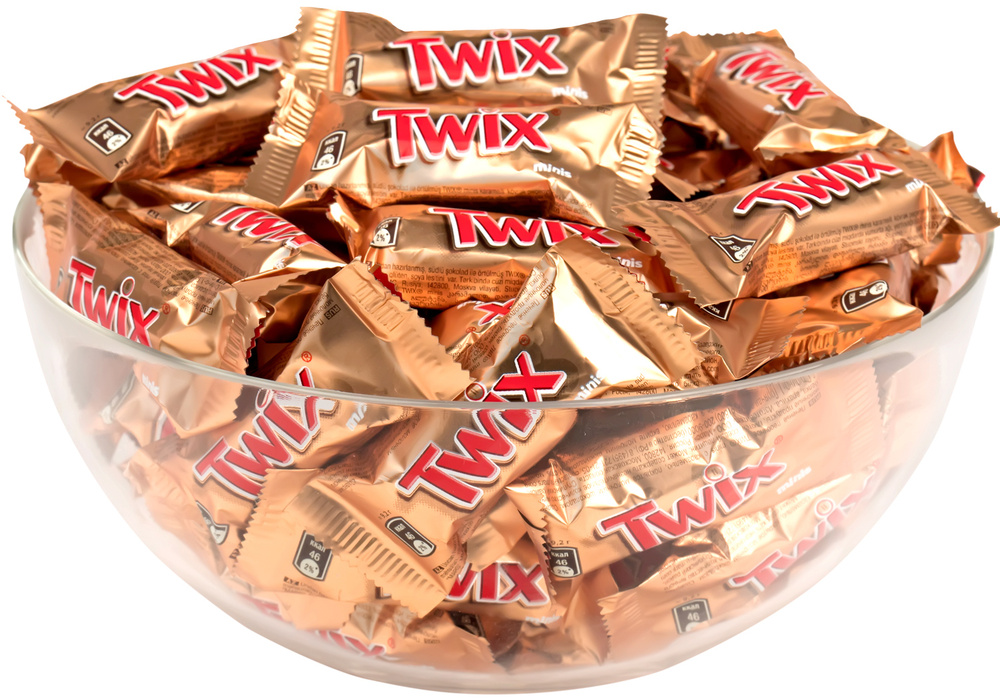 Шоколадные конфеты Twix Minis, 2,7 кг #1