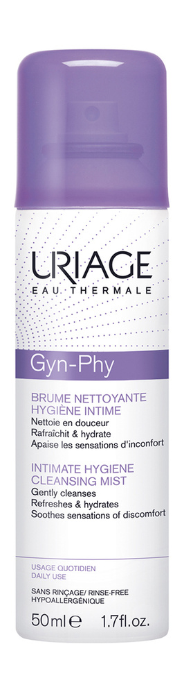 Uriage Gyn-Phy Очищающий спрей для интимной гигиены #1