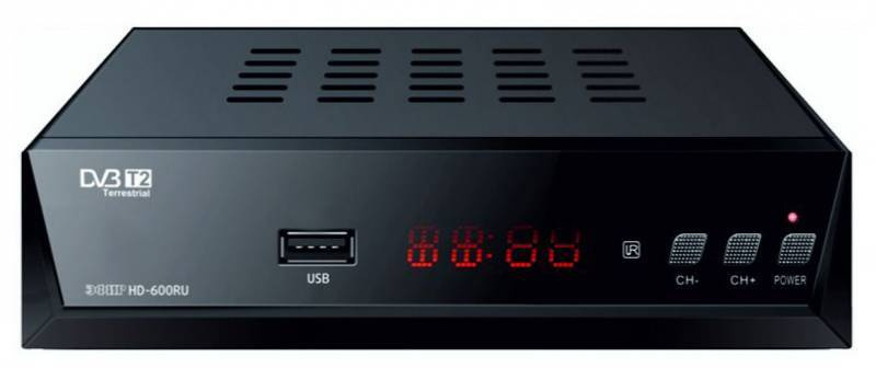 Ресивер DVB-T2 Сигнал Эфир HD-600RU (20200) #1