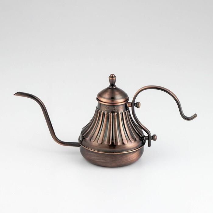 Чайник заварочный из нержавеющей стали Султан , 420 мл, 304 сталь, цвет бронзовый  #1