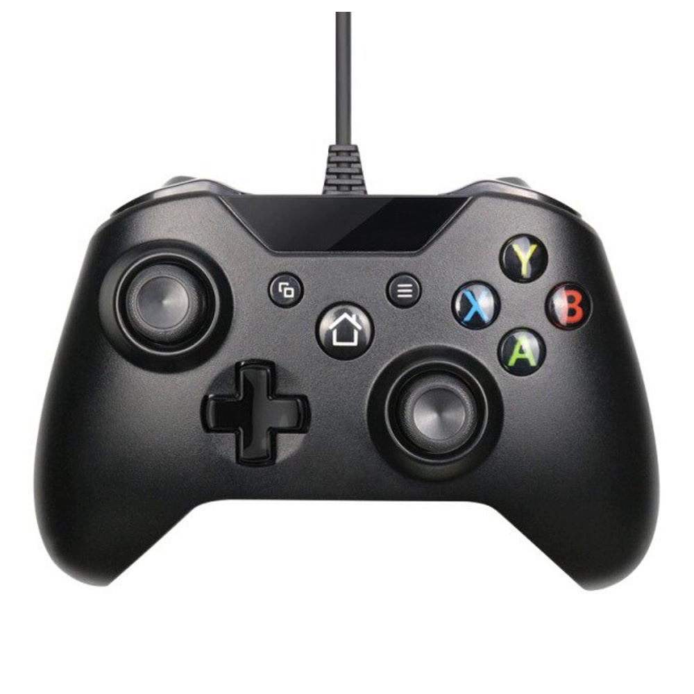 OEM Геймпад проводной N-1 Wired Controller (Xbox One/PS3/WIN), Проводной, черный  #1