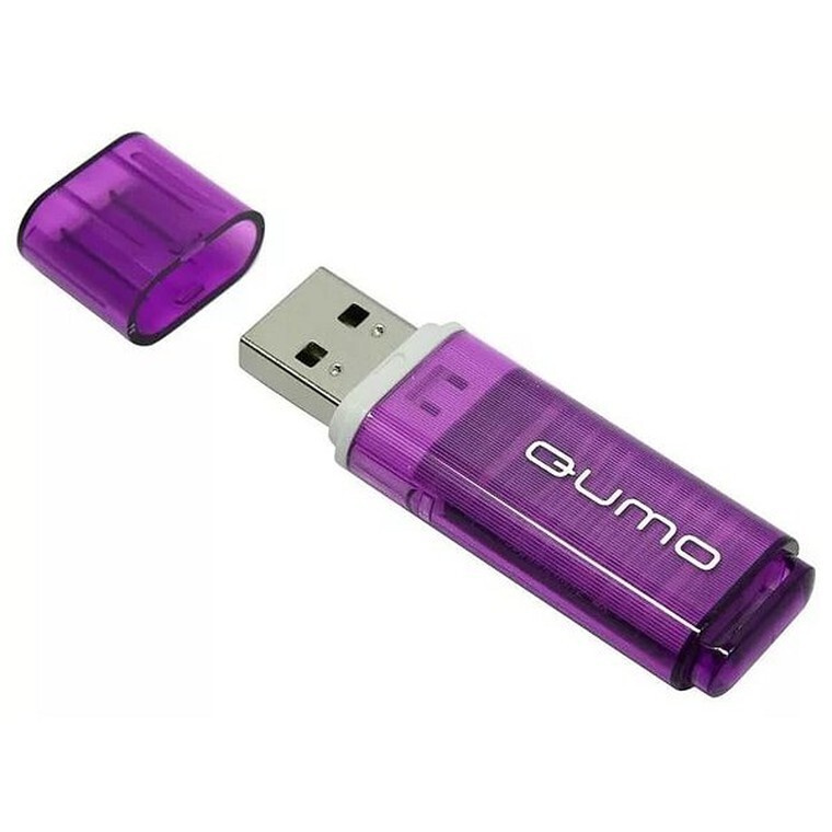 QUMO USB-флеш-накопитель Optiva 01 8 ГБ, фиолетовый #1