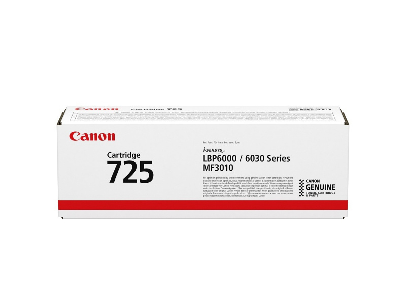 Картридж для лазерного принтера Canon 725, черный (3484B002) #1
