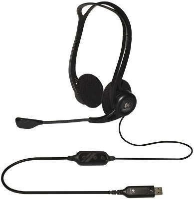 Гарнитура Logitech OEМ PC Headset 960 USB (981-000100) #1