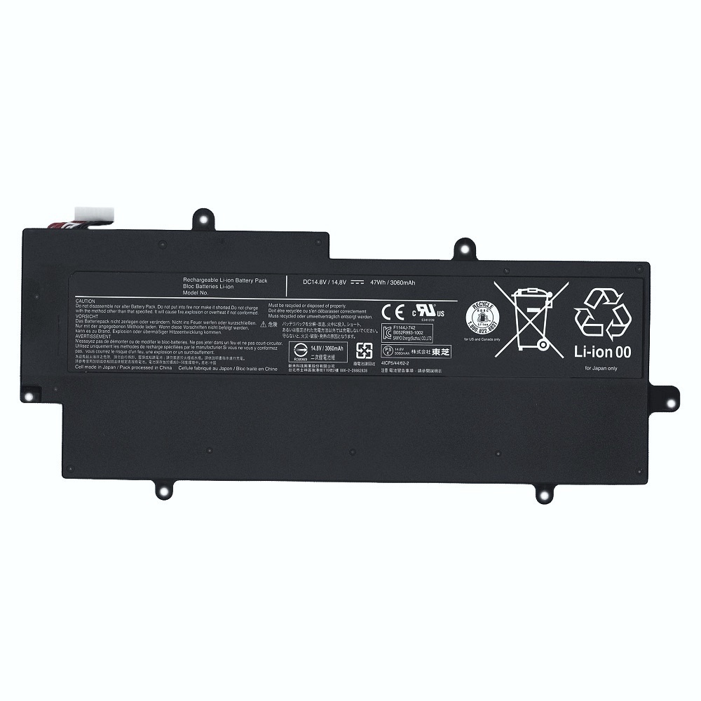 Аккумуляторная батарея iQZiP для ноутбука Toshiba Portege Z830 (PA5013U-1BRS) 47Wh черная  #1