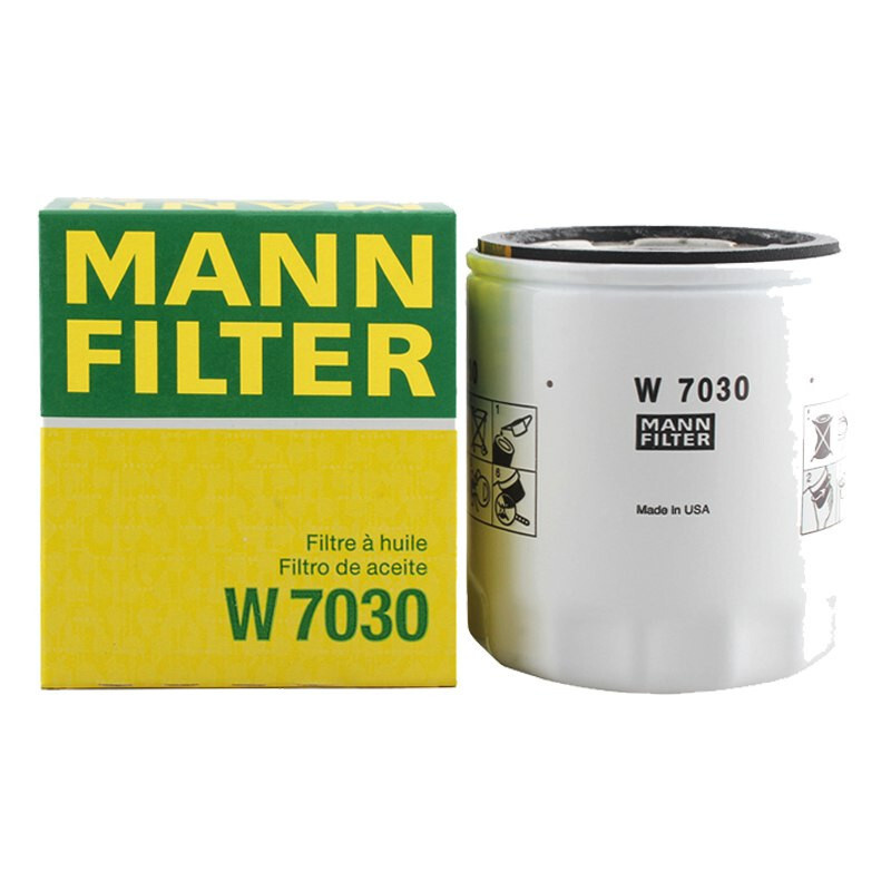 MANN FILTER Фильтр масляный арт. W7030, 1 шт. #1