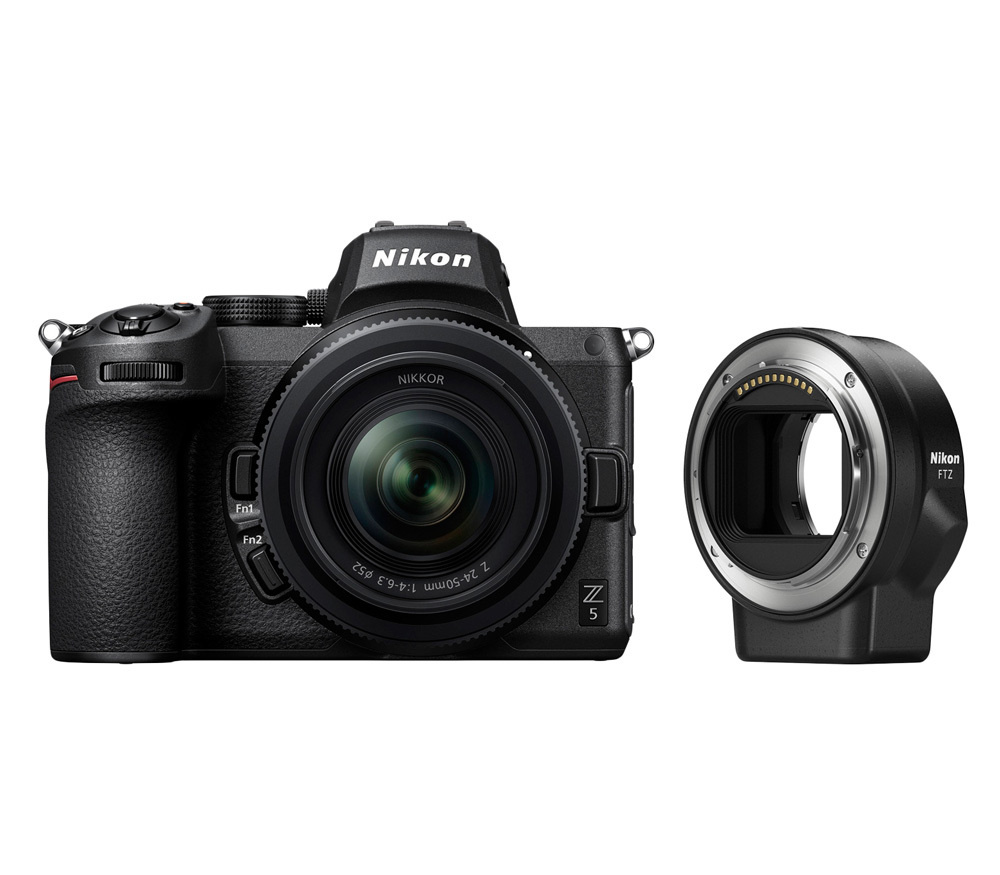 Беззеркальный фотоаппарат Nikon Z5 Kit 24-50mm f/4-6.3 + FTZ адаптер #1