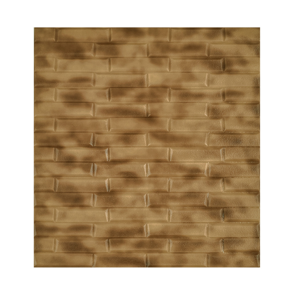 Мягкие самоклеящиеся панели для стен/обои самоклеящиеся/3D панель LAKO DECOR/коллекция Скошенный кирпич, #1