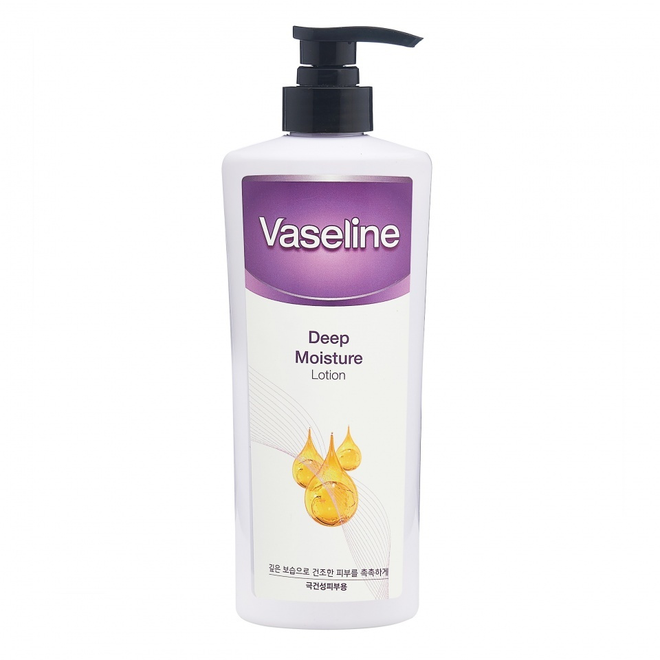 FOODAHOLIC Лосьон для сухой кожи глубокое увлажнение VASELINE DEEP MOISTURE LOTION 576 г  #1