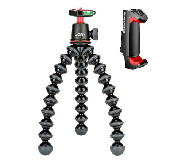 Штатив JOBY GorillaPod 3K Kit Smart (BBY), с шаровой головой и креплением для смартфона  #1