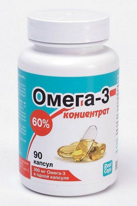 Омега-3 концентрат 60% РеалКапс, 90 капсул по 500мг #1