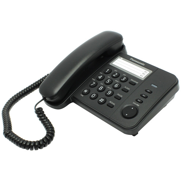 Проводной телефон Panasonic KX-TS2352RUB #1