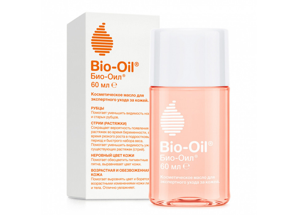 Био-ойл Bio-Oil Масло косметическое от шрамов, растяжек, неровного тона 60 мл (Bio-Oil)  #1