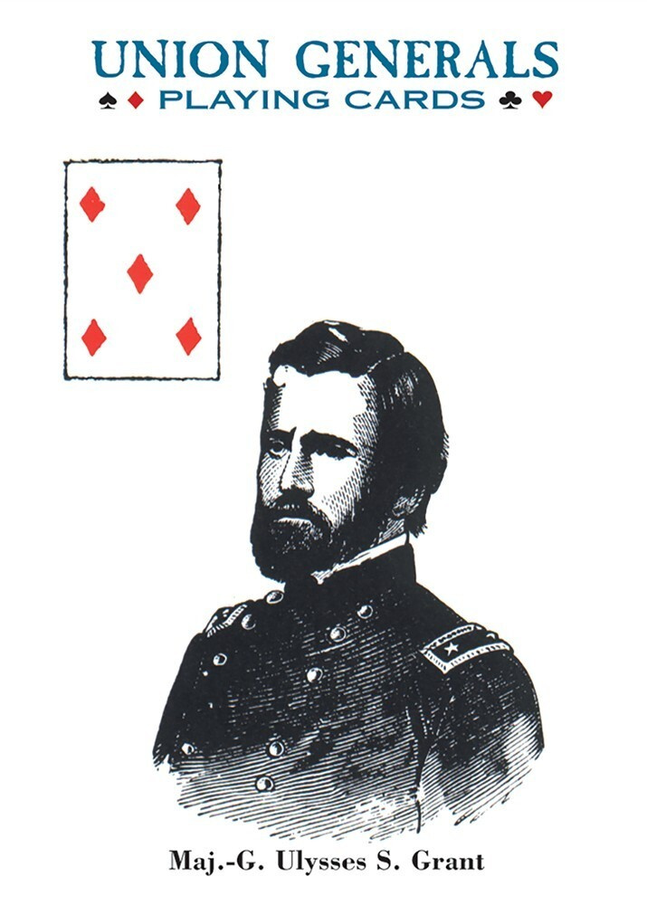 Карты Union Generals Playing Card Deck #1