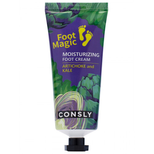 Consly, Крем для ног увлажняющий с экстрактом артишока и капусты кейл Moisturizing Foot Cream, 100 мл #1