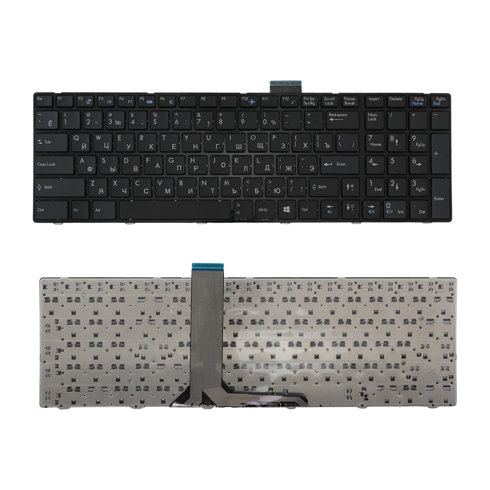 Клавиатура для ноутбука MSI GE70, GP60 черная с рамкой #1