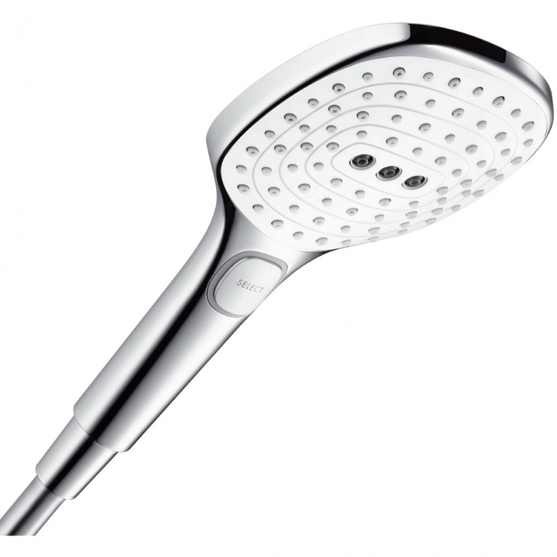 Душевая лейка Hansgrohe Raindance Select Е 26520400 Хром Белый #1