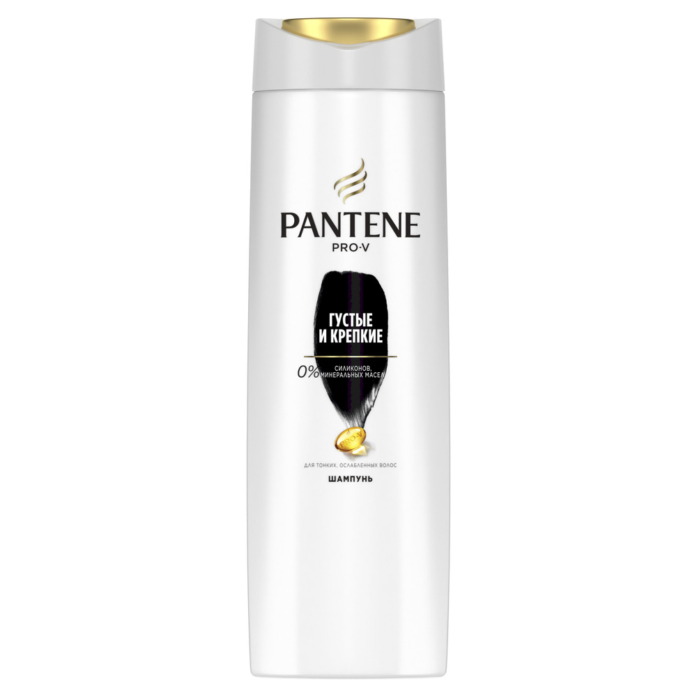 PANTENE Шампунь Густые и крепкие, для тонких и ослабленных волос 400 мл  #1