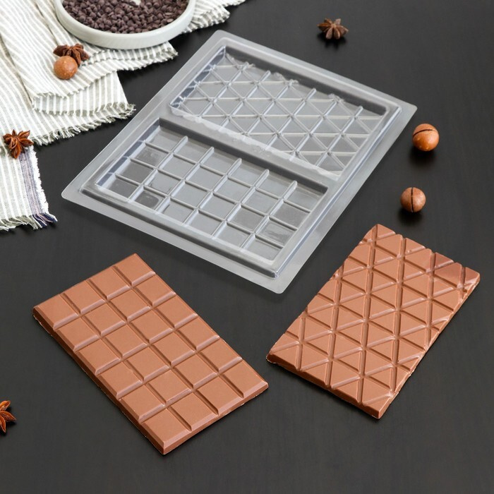 LISIK. Форма для шоколадных плиток #1