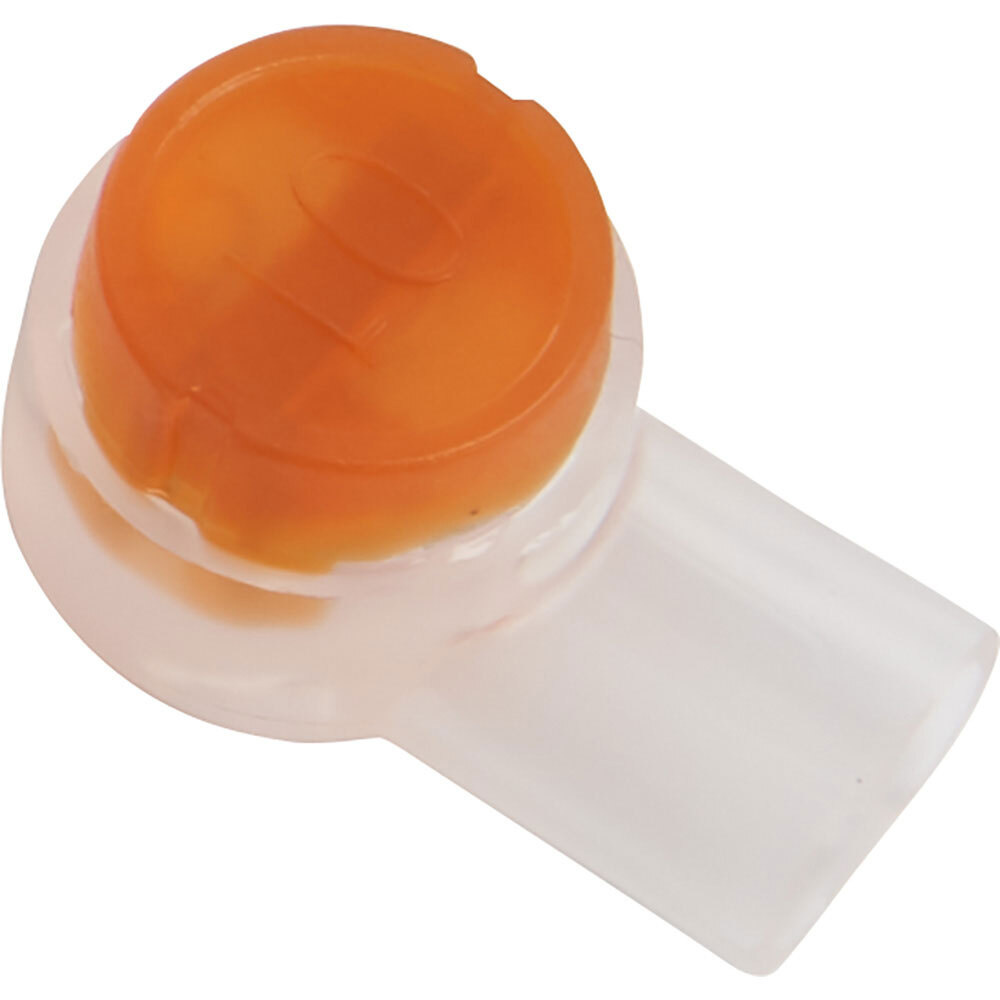 Соединительный зажим cкотч-лок Stekker "LD800-002" K2, оранжевый, 0.4-0.9 мм2, 10 шт  #1