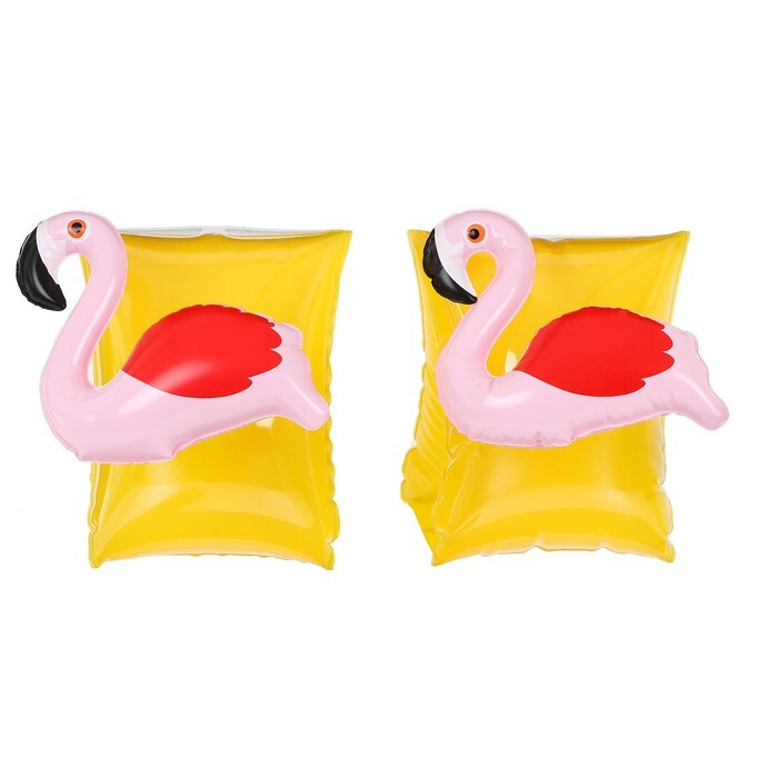 Нарукавники детские надувные, Фламинго #1