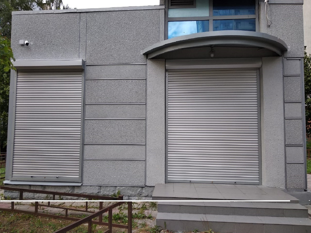 Роллеты / рольставни 600х1700 защитные, на механическом управлении ...