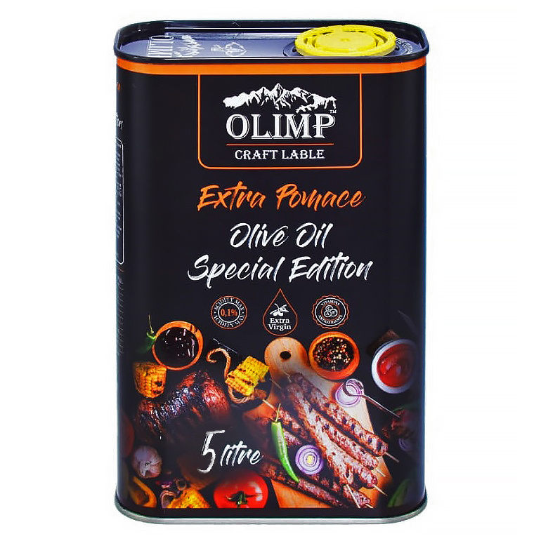Оливковое масло Olimp Craft Lable Extra Pomace Olive Oil Special Edition 5л, Греция  #1