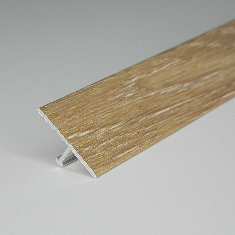 Порожек для напольного покрытия Т-образный разносторонний 23 мм, длина 0,9 м, Русский профиль алюминиевый, #1