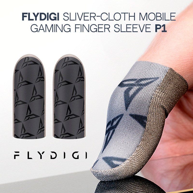 Сенсорные игровые напальчники FLYDIGI Sliver-cloth Mobile Gaming Finger Sleeve P1 для игры в PUBG Mobile #1