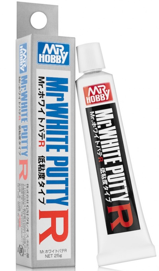 MR.HOBBY Грунт-шпаклевка Mr.White putty R 25 гр #1