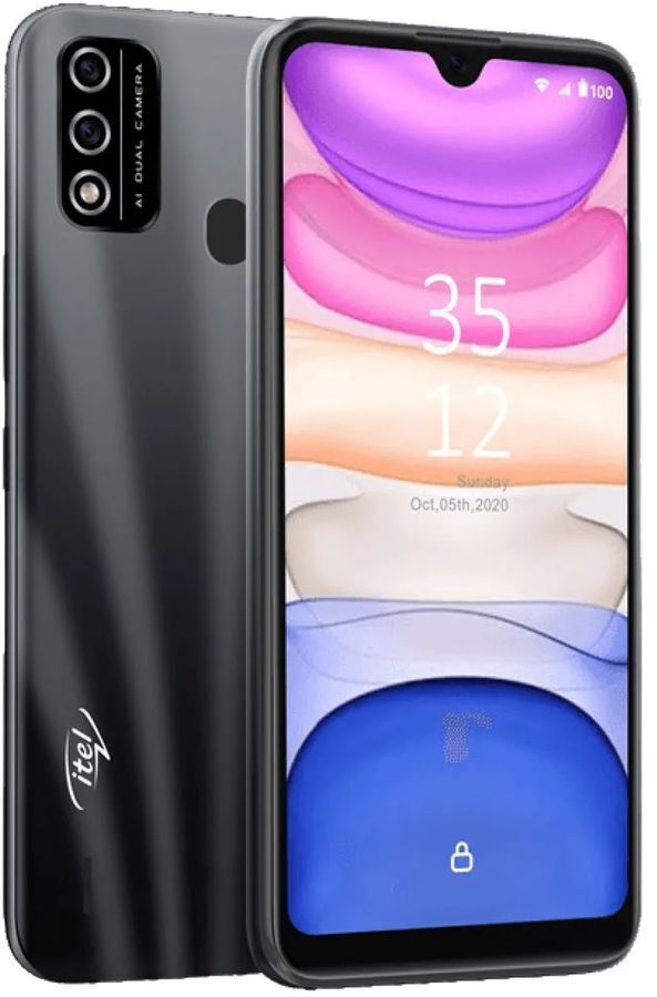ITEL Смартфон A48 (L6006) 2/32 ГБ, черный #1