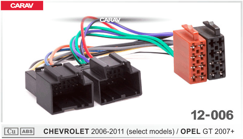 Переходник Chevrolet+ISO 2006-(CARAV 12-006) #1