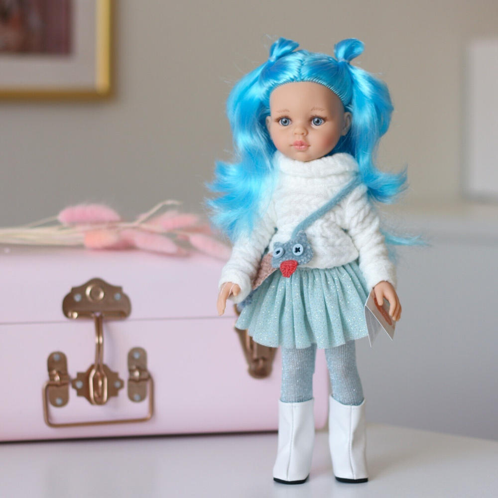 Кукла Paola Reina (Паола Рейна) Ньевес в фабричном наряде (арт.04527), рост 32 см Открытка в подарок! #1