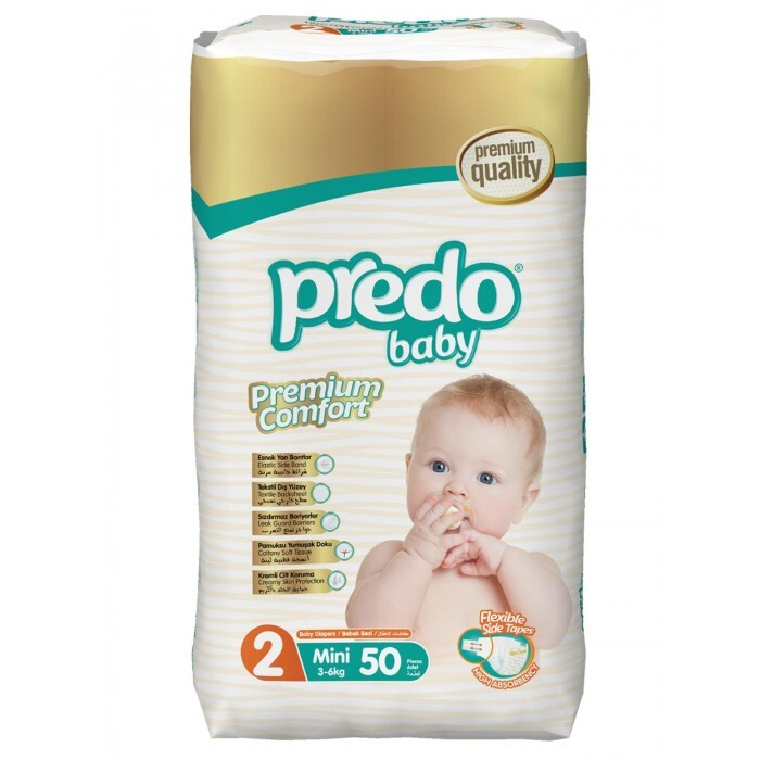 Predo Baby Подгузники № 2 мини (3-6 кг) 50 шт. #1