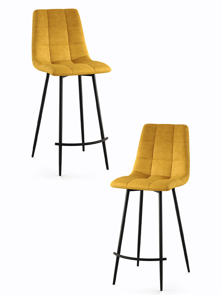 Комплект барных стульев Черри, микрофибра, 2 шт. #1