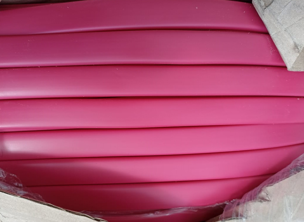 Мебельная кромка ПВХ кант накладной 16 мм Сатин розовый 10 м  #1