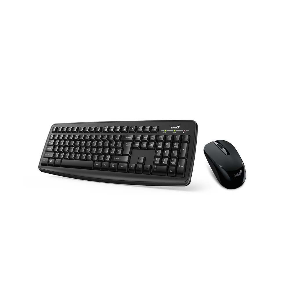 Genius Комплект мышь + клавиатура беспроводная Комплект Клавиатура + Мышь Genius Smart KM-8100, черный #1