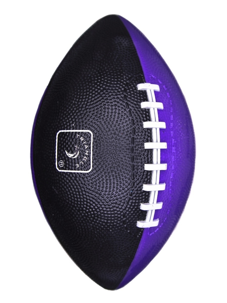 Мяч Ronin для американского футбола, мяч для регби, фиолетово-черный , размер 7  #1