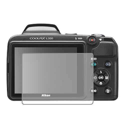 Nikon Coolpix L320 защитный экран для фотоаппарата Гидрогель Прозрачный (Силикон)  #1