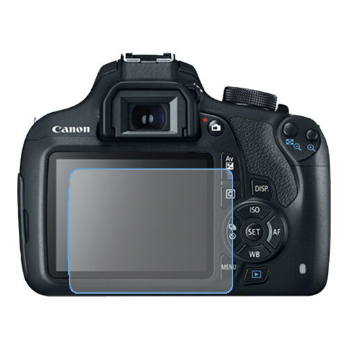 Canon EOS 1200D (EOS Rebel T5 - EOS Kiss X70) защитный экран для фотоаппарата из нано стекла 9H  #1