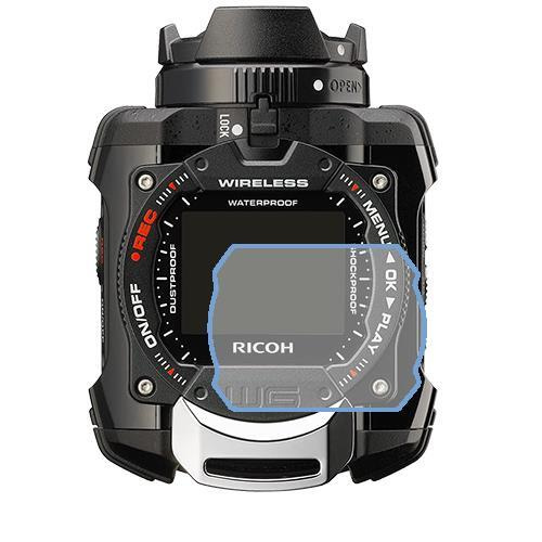 Ricoh WG-M1 защитный экран для фотоаппарата из нано стекла 9H  #1