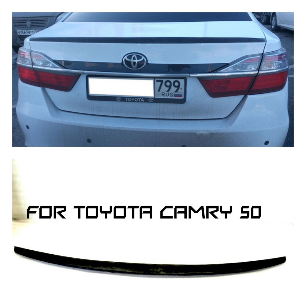 Спойлер Камри 50 / 55 узкий на багажник Toyota Camry 2011-2017 #1