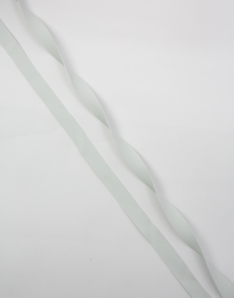 Латексная резинка ребристая цвет Белый 12 мм, 10м #1