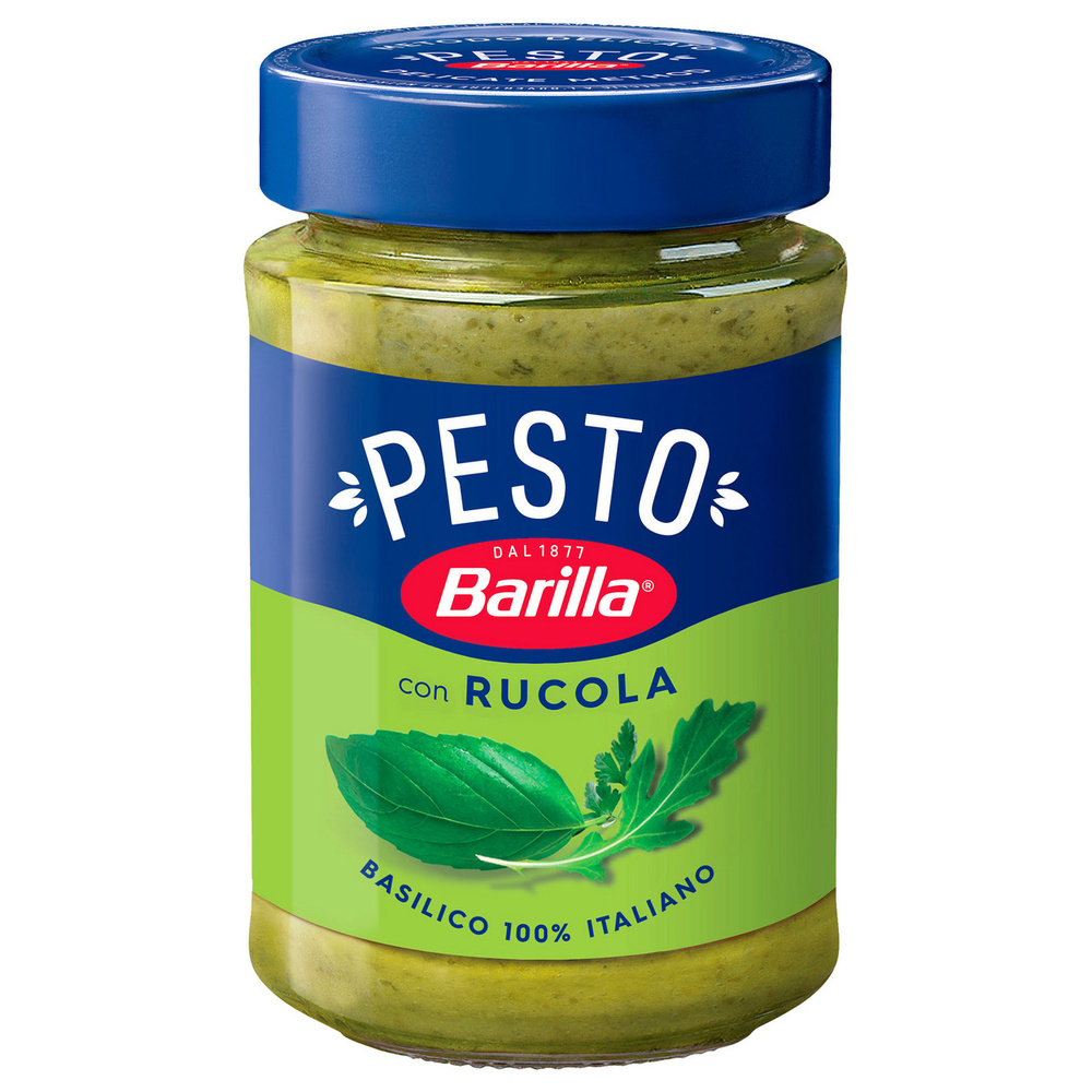 Соус Barilla Pesto con Basilico e Rucola с базиликом и рукколой, 190 г #1