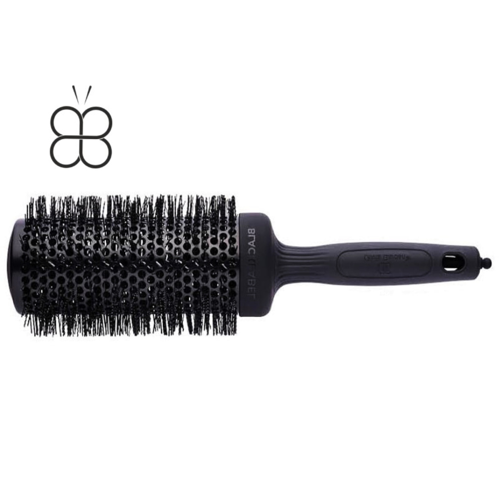 OLIVIA GARDEN Термобрашинг для волос 55 мм Black Label Speed XL черный #1