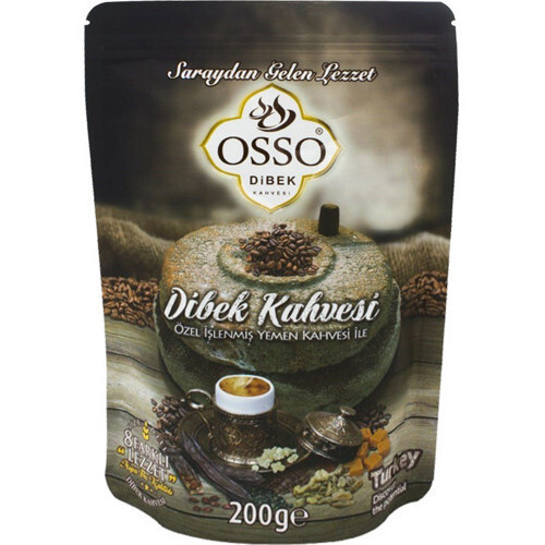 Турецкий молотый кофе Дибек OSSO, 200 гр - зерновые продукты и арабика  #1
